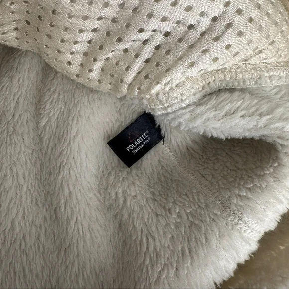 Patagonia Women’s Re-Tool Fleece Pullover Sweater Cream size XS POLARTEC THERMAL - Picture 8 of 10